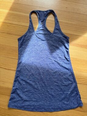 original Lululemon Purple Blue Racerback Large